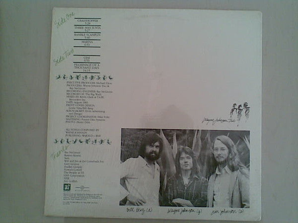 Wayne Johnson Trio : Grasshopper (LP, Album)