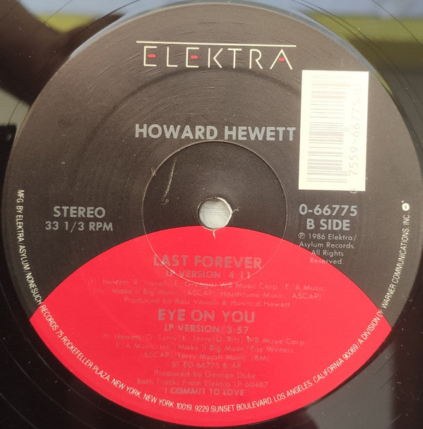 Howard Hewett : Once, Twice, Three Times (12")