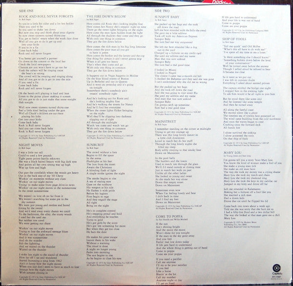 Bob Seger & The Silver Bullet Band* : Night Moves (LP, Album, RE, Jac)