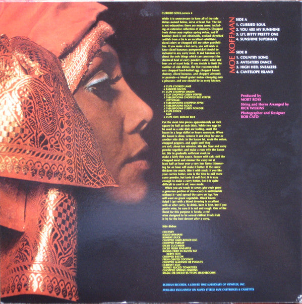 Moe Koffman : Moe's Curried Soul (LP, Album, RE)