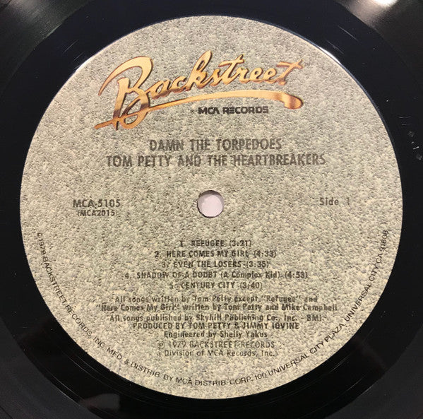 Tom Petty And The Heartbreakers : Damn The Torpedoes (LP, Album, Pin)