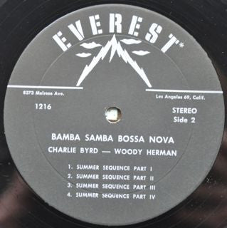 Charlie Byrd Featuring The Woody Herman Big Band : Bamba-Samba Bossa Nova (LP)