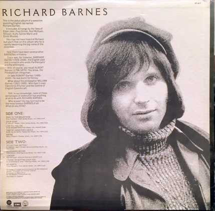 Richard Barnes : Richard Barnes (LP, Album)