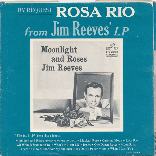 Jim Reeves : Is It Really Over? (7", Roc)