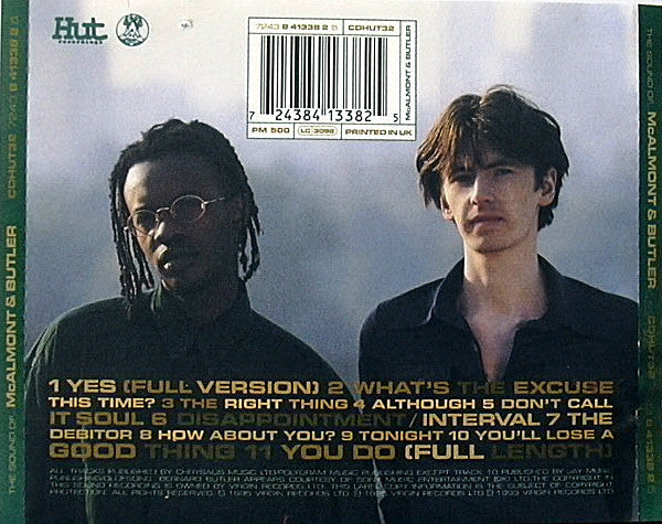 McAlmont & Butler : The Sound Of... McAlmont & Butler (CD, Album)