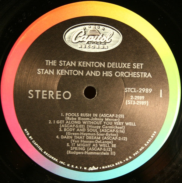 Stan Kenton And His Orchestra : The Stan Kenton Deluxe Set (3xLP, Comp + Box)