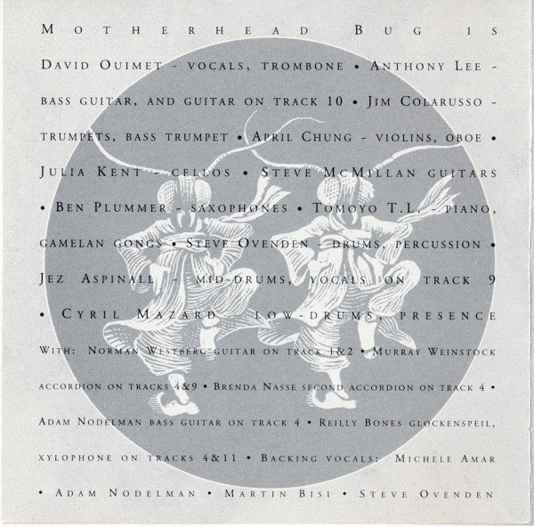 Motherhead Bug : Zambodia (CD, Album)