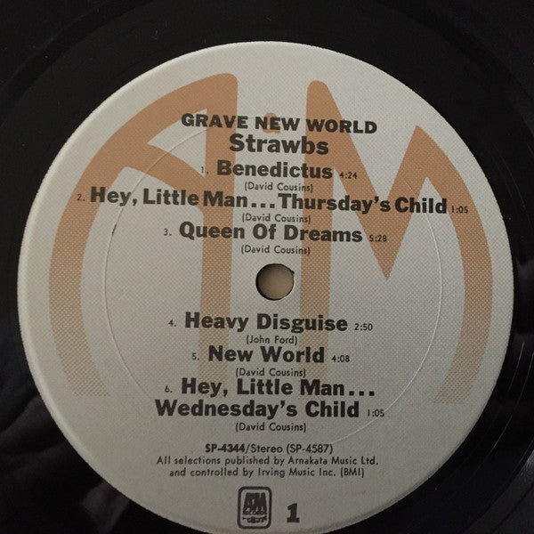 Strawbs : Grave New World (LP, Album, RE, Gat)