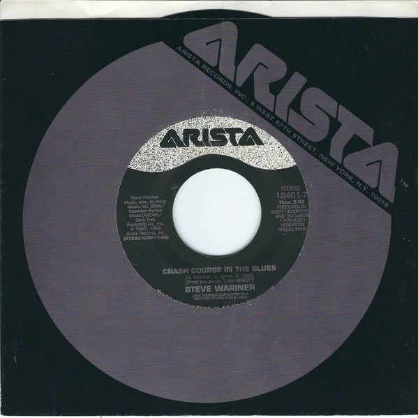 Steve Wariner : Crash Course In The Blues (7", Single)