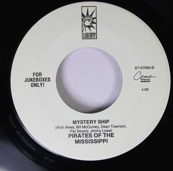 Pirates Of The Mississippi : A Street Man Named Desire (7", Single, Jukebox)