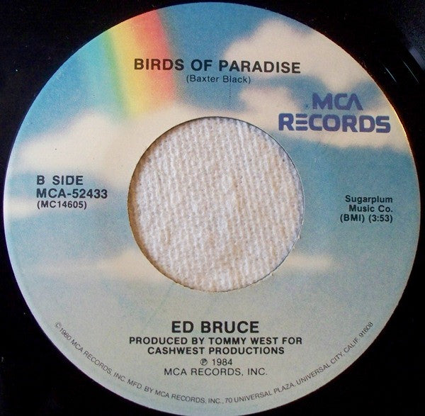 Ed Bruce : Tell 'Em I've Gone Crazy (7", Single)