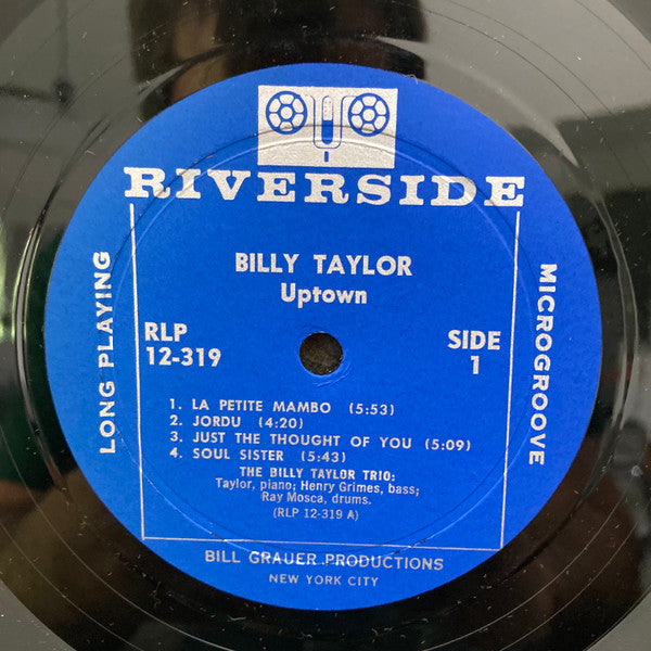 Billy Taylor : Uptown (LP, Mono)