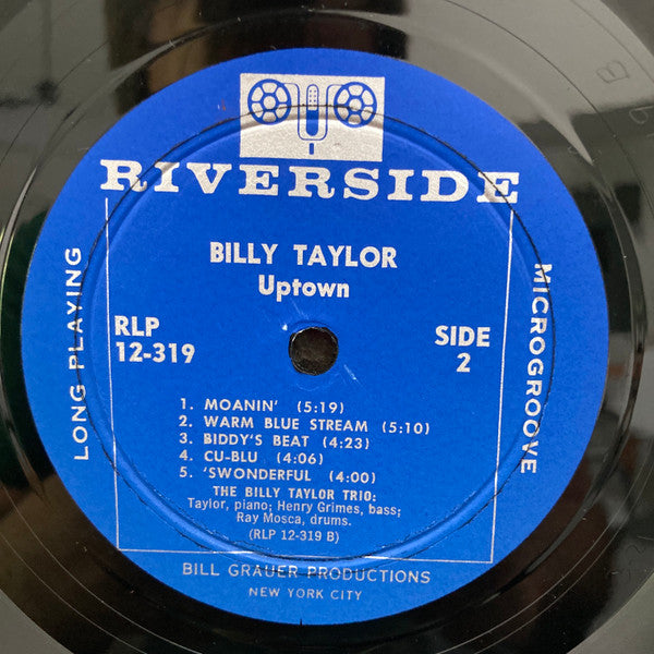 Billy Taylor : Uptown (LP, Mono)
