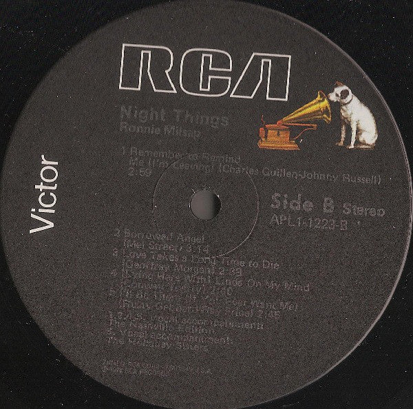 Ronnie Milsap : Night Things (LP, Album)