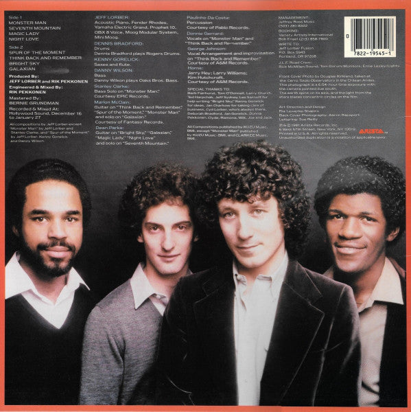 Jeff Lorber Fusion* : Galaxian (LP, Album, San)