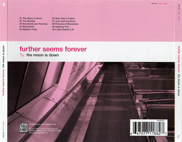Further Seems Forever : The Moon Is Down (CD, Album, RP, Cin)