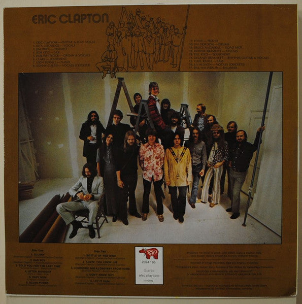 Eric Clapton : Eric Clapton (13xLP, Comp + Box)