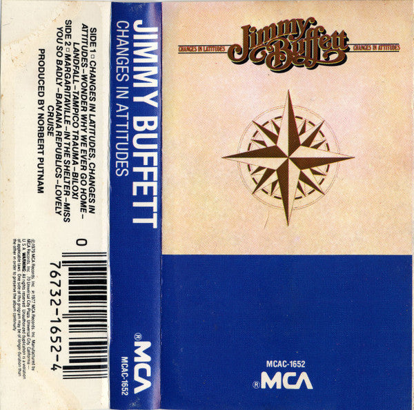 Jimmy Buffett : Changes In Latitudes, Changes In Attitudes (Cass, RE)
