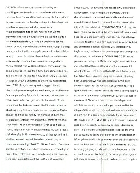 Strongarm : Atonement (Cass, Album)