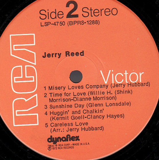 Jerry Reed : Jerry Reed (LP, Album, Ind)