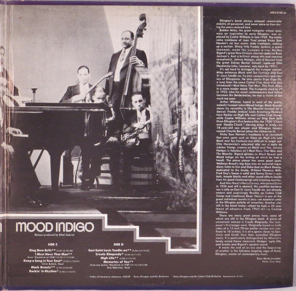 Duke Ellington And His Orchestra : Mood Indigo (2xLP, Album, Comp, RM, Ind)
