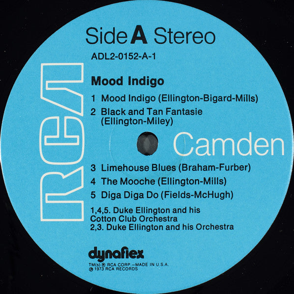 Duke Ellington And His Orchestra : Mood Indigo (2xLP, Album, Comp, RM, Ind)