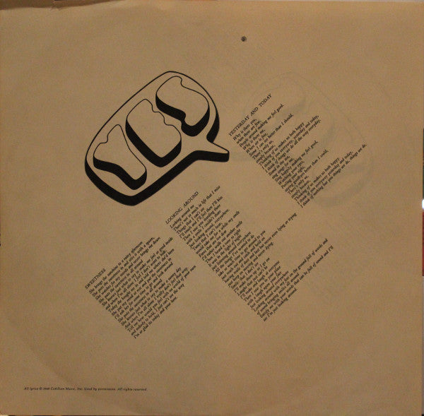 Yes : Yes (LP, Album, MO )