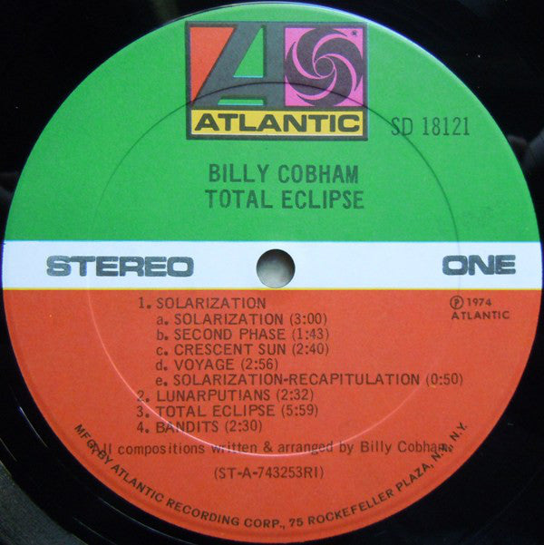 Billy Cobham : Total Eclipse (LP, Album)