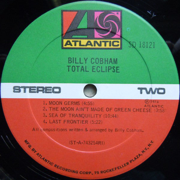 Billy Cobham : Total Eclipse (LP, Album)