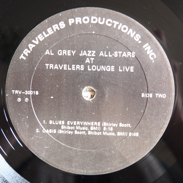 Al Grey Jazz All Stars : Travelers Lounge Live (LP)