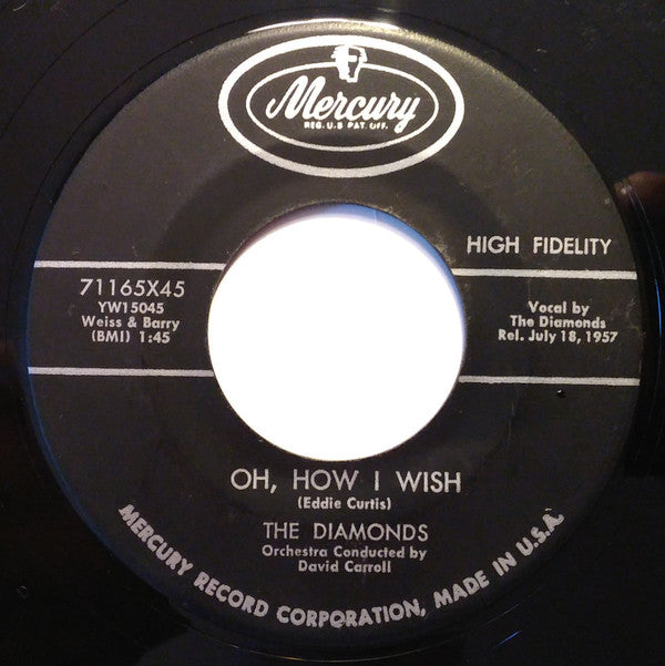 The Diamonds : Zip Zip (7")