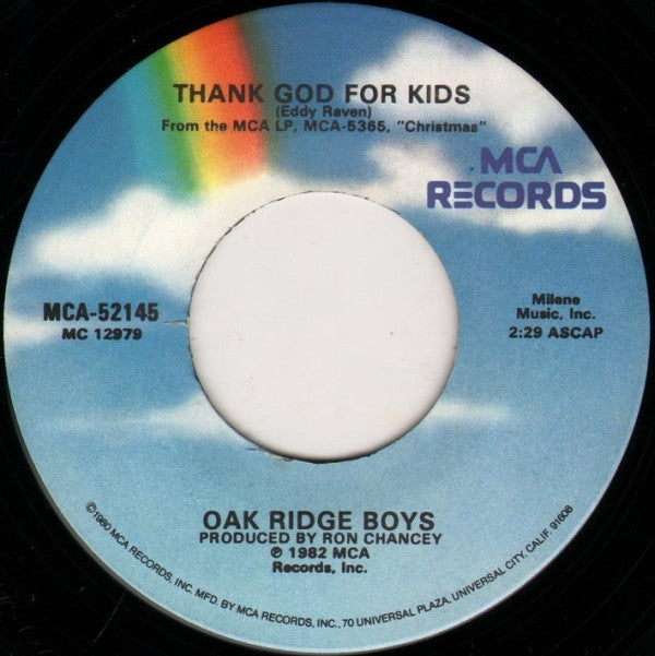 Oak Ridge Boys* : Christmas Is Paintin' The Town (7", Single, Glo)