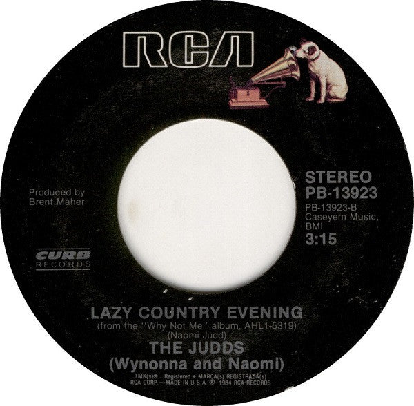 The Judds (Wynonna & Naomi)* : Why Not Me (7", Single, Styrene)