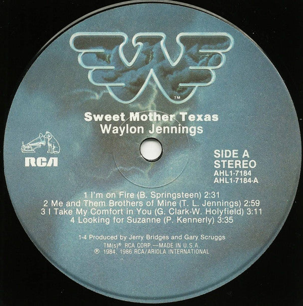 Waylon* : Sweet Mother Texas (LP, Album)