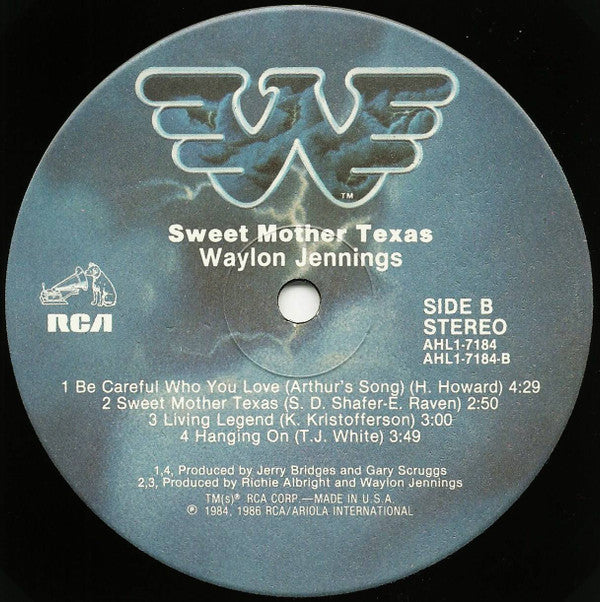 Waylon* : Sweet Mother Texas (LP, Album)