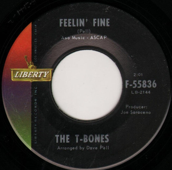 The T-Bones : No Matter What Shape (Your Stomach's In) (7", Single, Ind)