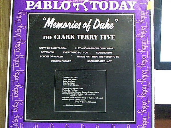 The Clark Terry Five : Memories Of Duke (LP, Album)