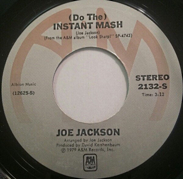 Joe Jackson : Is She Really Going Out With Him? (7", Single, Styrene, Ter)