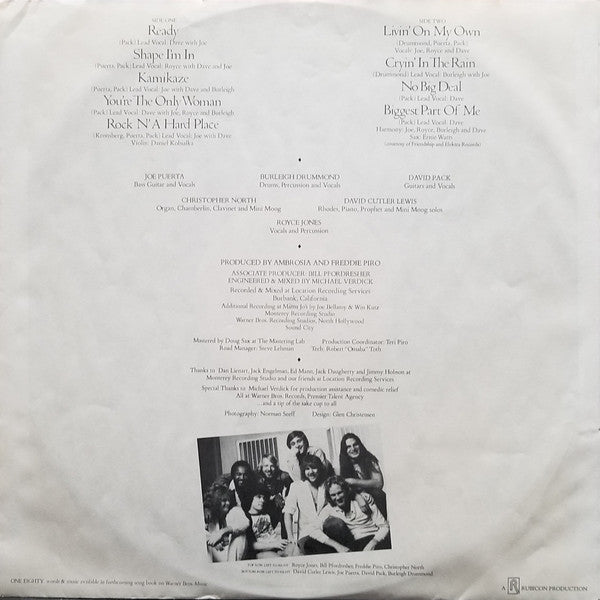 Ambrosia (2) : One Eighty (LP, Album, Jac)