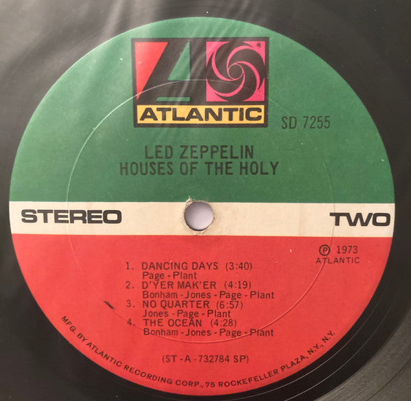 Led Zeppelin : Houses Of The Holy (LP, Album, RE, Gat)