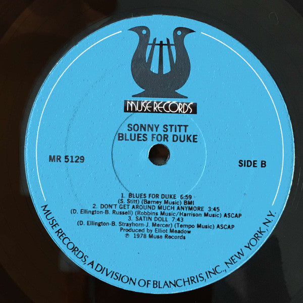 Sonny Stitt : Blues For Duke (LP, Album)