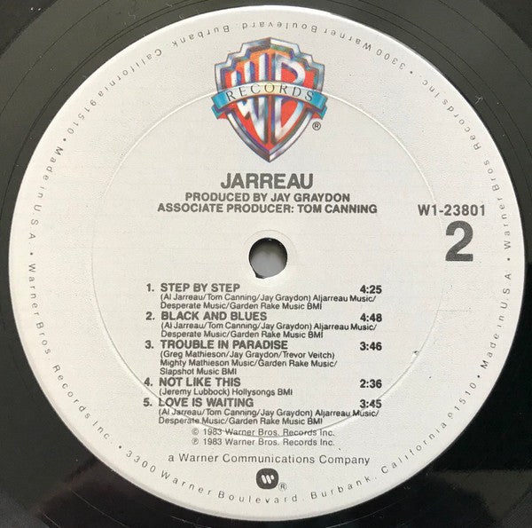 Jarreau* : Jarreau (LP, Album, Club, Car)