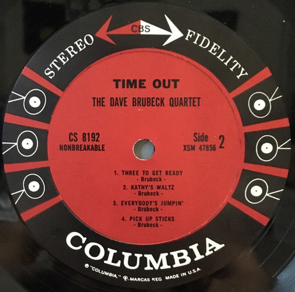 The Dave Brubeck Quartet : Time Out (LP, Album, RP)