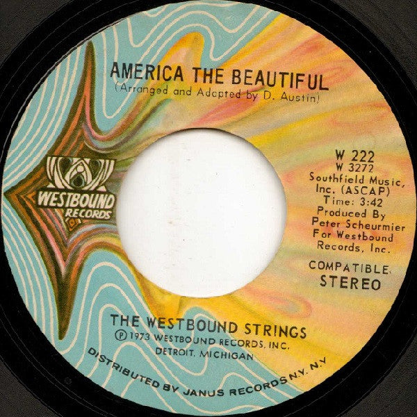 Byron Mac Gregor*, The Westbound Strings : Americans / America The Beautiful (7", Styrene)