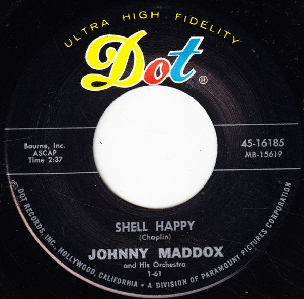 Johnny Maddox And His Orchestra : Asia Minor / Shell Happy (7")