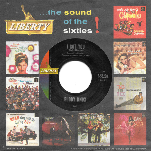 Buddy Knox : Lovey Dovey (7", Single)