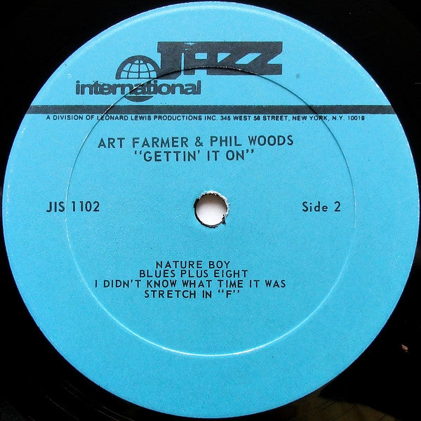 Art Farmer, Phil Woods : Gettin' It On (LP)