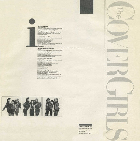The Cover Girls : We Can't Go Wrong (LP, Album)
