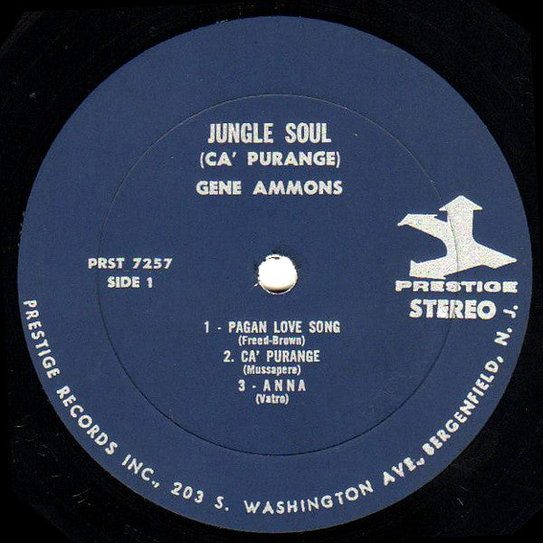 Gene Ammons : Jungle Soul! (Ca' Purange) (LP, Album, RE)