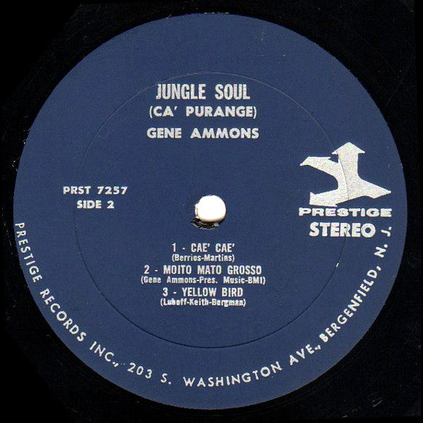 Gene Ammons : Jungle Soul! (Ca' Purange) (LP, Album, RE)